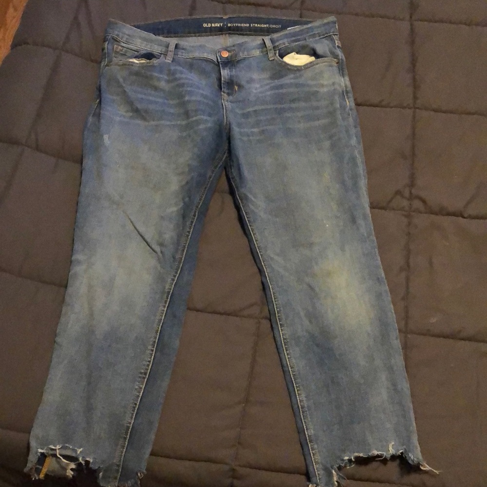 Boyfriend straight old navy